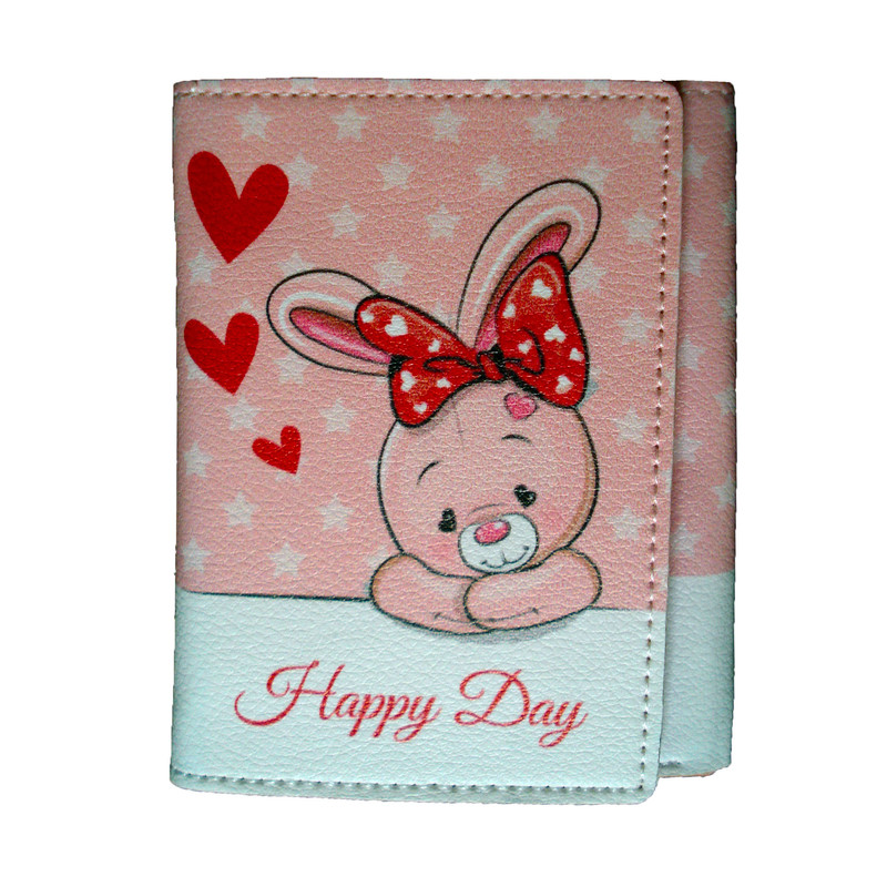 کیف پول دخترانه مدل happy day کد 206