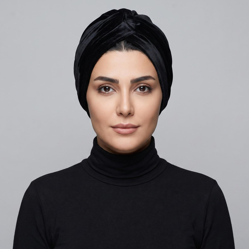 توربان زنانه مدل 6066