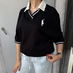 پلوشرت پنبه دو رو گتردار زنانه (1111)