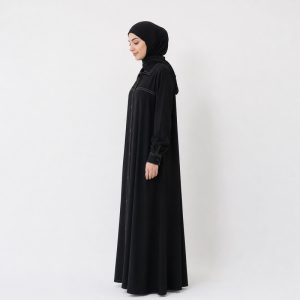 مانتو عبایی زنانه مدل اسپرت یقه دار
