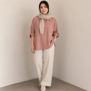 شومیز لینن خنک تابستانی