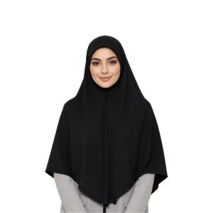 مقنعه زنانه کرپ ساده مدل نود 95 E200
