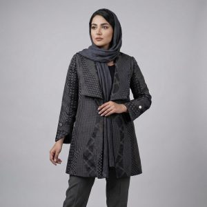 مانتو کتی زنانه مدل ژاکارد