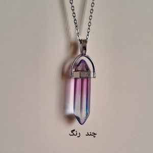 گردنبند زنانه مدل منشوری