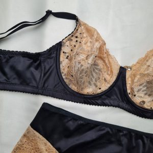 ست شورت و سوتین زنانه میسا استار مدل توری فنردار کد 7150NES