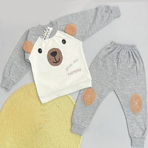 ست سویشرت و شلوار نوزادی مدل Honeybear
