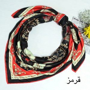 روسری زنانه آنالیا مدل ابریشم توییل بهاره کد 9802