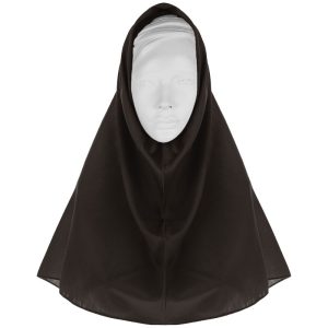 مقنعه مدل 90 کد 01 رنگ نوک مدادی تک سایز