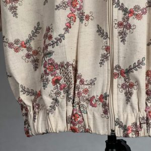 بامبر آستین کوتاه زنانه مدل سوزندوزی هندی کد AK1673