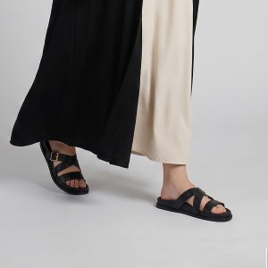 صندل تخت سگکی زنانه پارس شو مدل 387-5