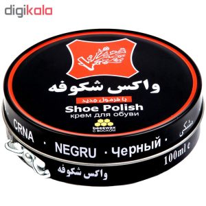 واکس کفش شکوفه کد 02 بسته 2 عددی