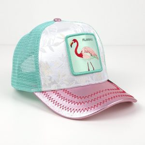 کلاه کپ گورین براز مدل پشت تور طرح FLAMINGO کد 4050