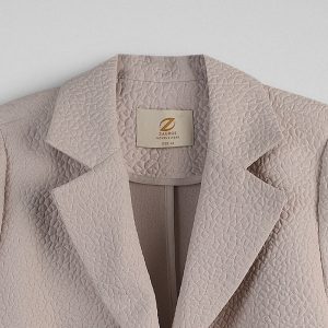 مانتو زنانه گل‌دار ژاکارد یقه انگلیسی زاگرس پوش مدل 11222-J