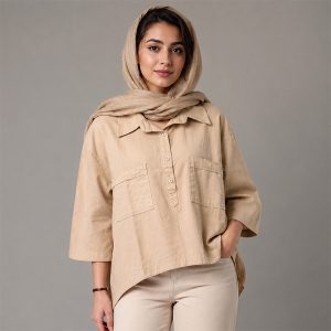 شومیز لینن خنک تابستانی