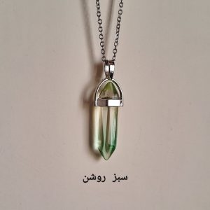 گردنبند زنانه مدل منشوری