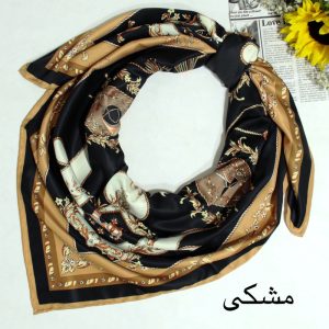 روسری زنانه آنالیا مدل ابریشم توییل بهاره کد 9802