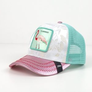 کلاه کپ گورین براز مدل پشت تور طرح FLAMINGO کد 4050