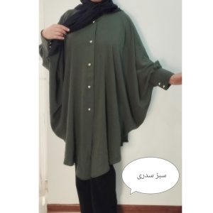 مانتو زنانه مدل عبایی کد 1