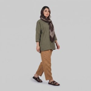 صندل تخت سگکی زنانه پارس شو مدل 387-5