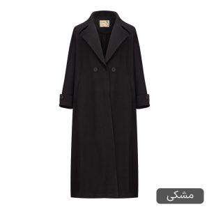مانتو روی زانو زنانه السانا مدل وارش کد 2596