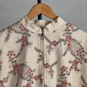 بامبر آستین کوتاه زنانه مدل سوزندوزی هندی کد AK1673