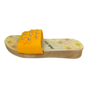 دمپایی زنانه مدل گل‌نقش کد GO-128