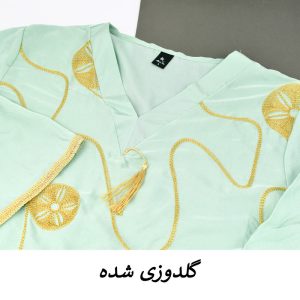مانتو جلو بسته زنانه مدل لیکا کد 3916