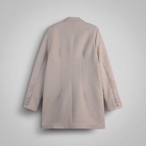 مانتو زنانه گل‌دار ژاکارد یقه انگلیسی زاگرس پوش مدل 11222-J